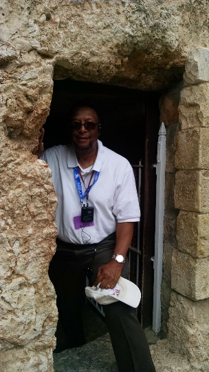 The Garden Tomb where the Christian lord and savior was laid to rest.