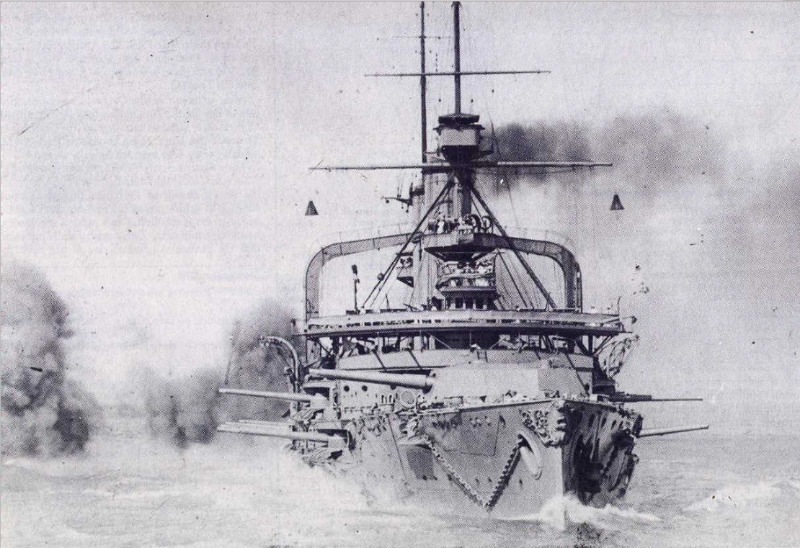 US Battleship Michigan circa 1910
