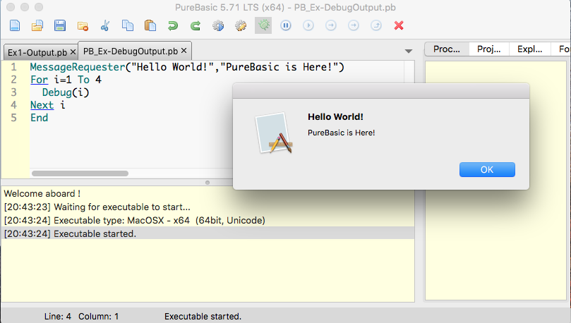 PureBasic IDE Image