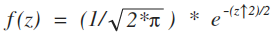 The Gaussian Defining Equation